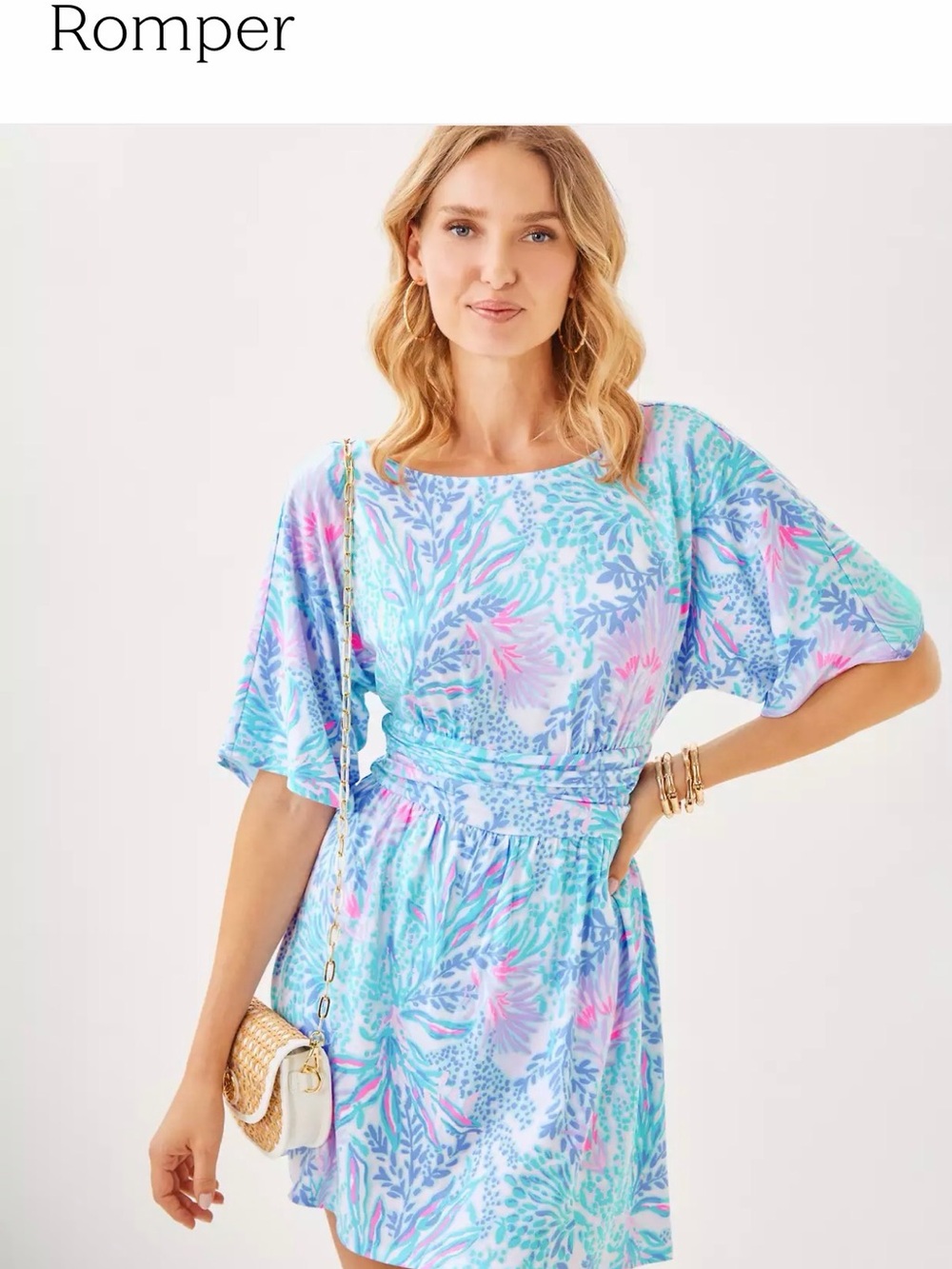 lily pulitzer Parigi Romper